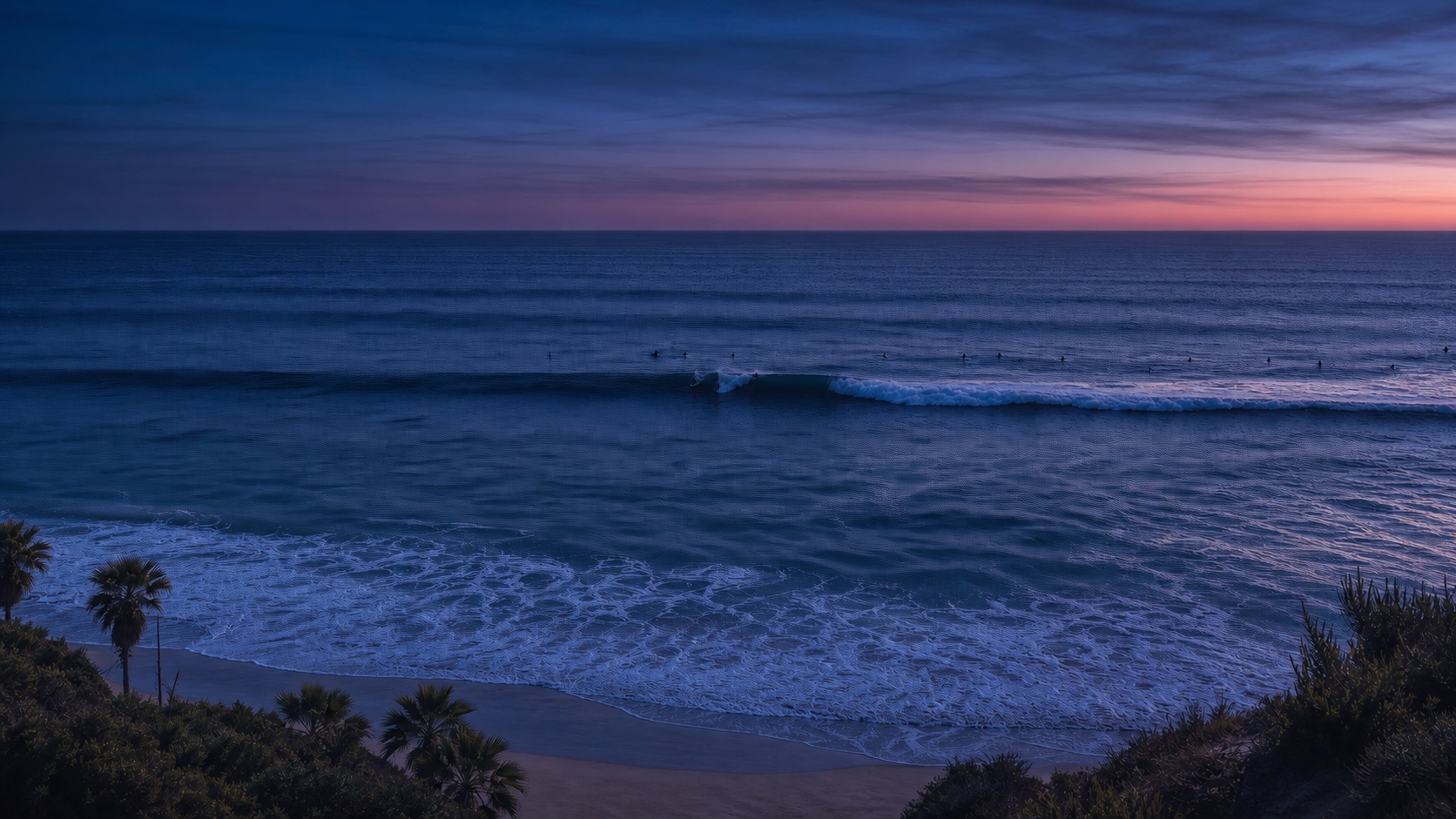 California Summer dark mode wallpaper 3
