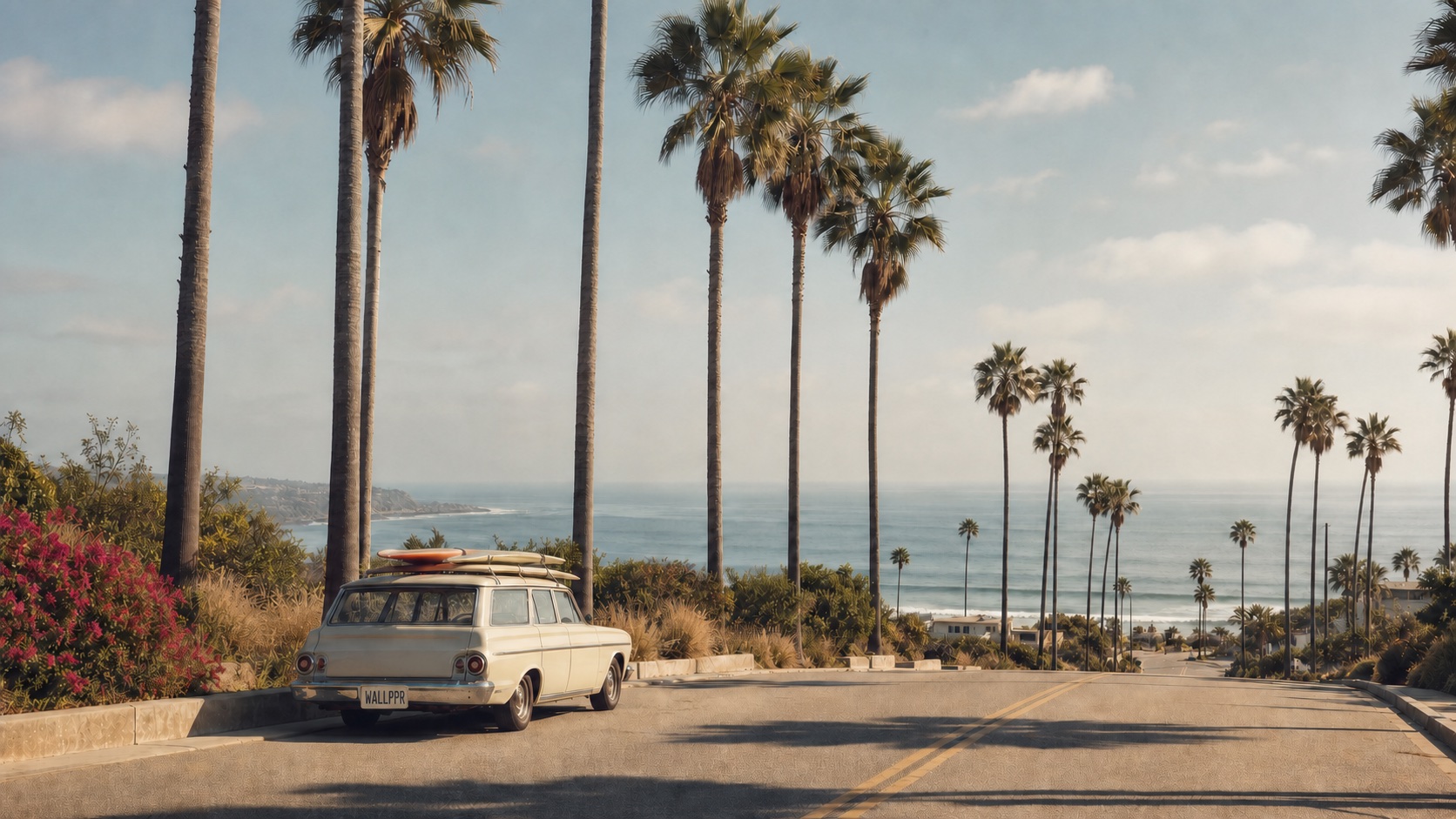 California Summer light mode wallpaper 2
