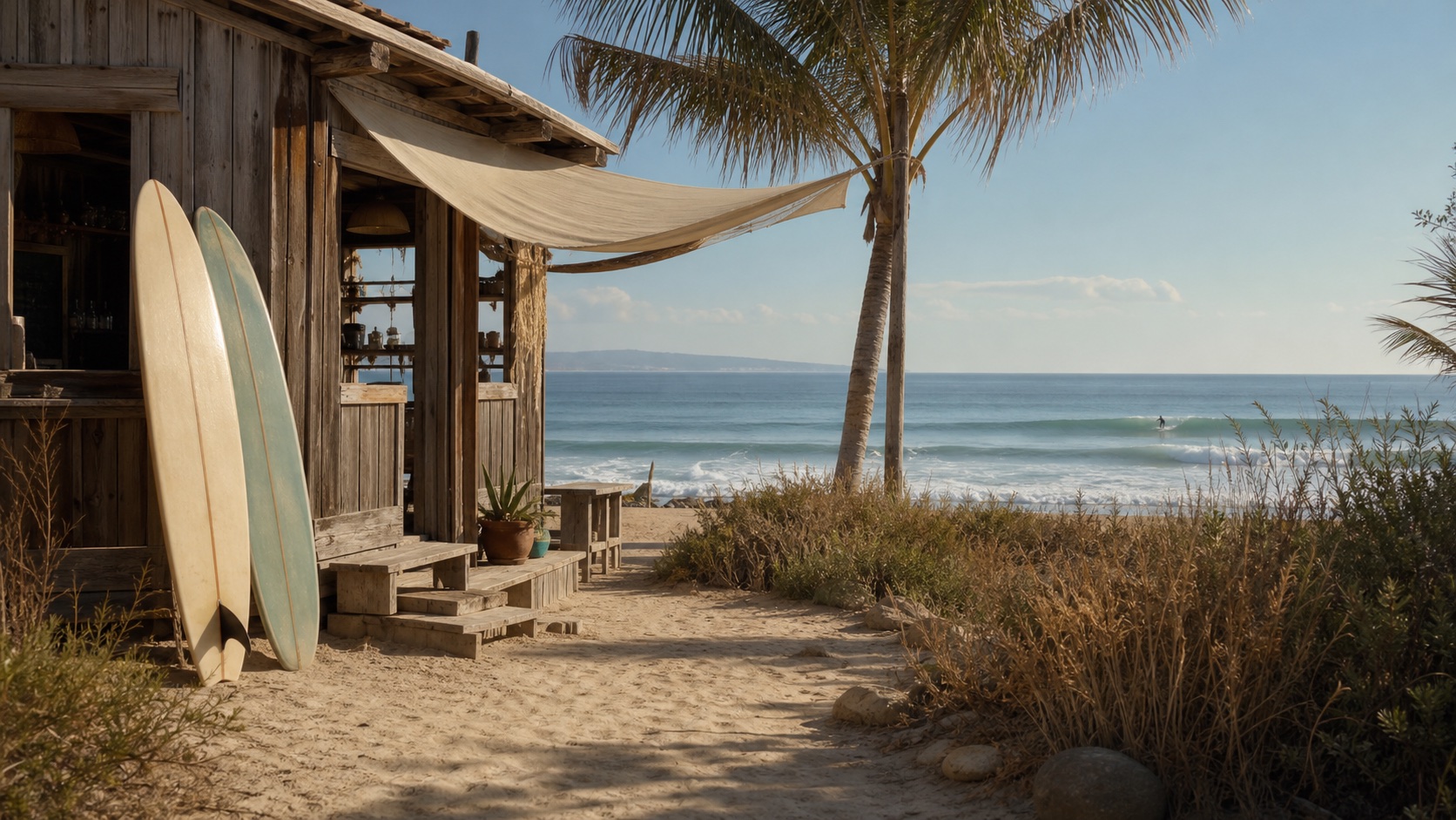 California Summer light mode wallpaper 4