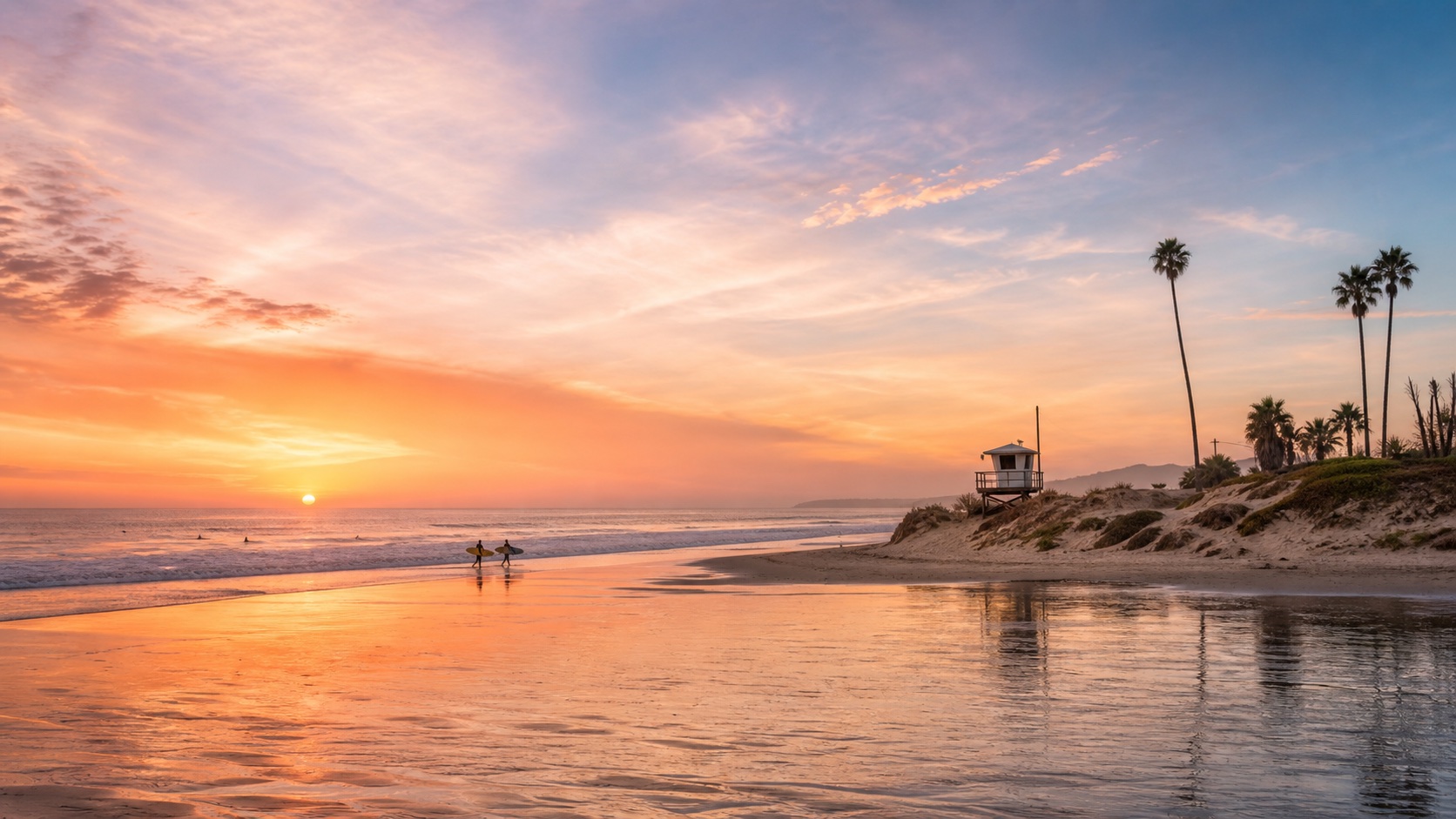 California Summer light mode wallpaper 6