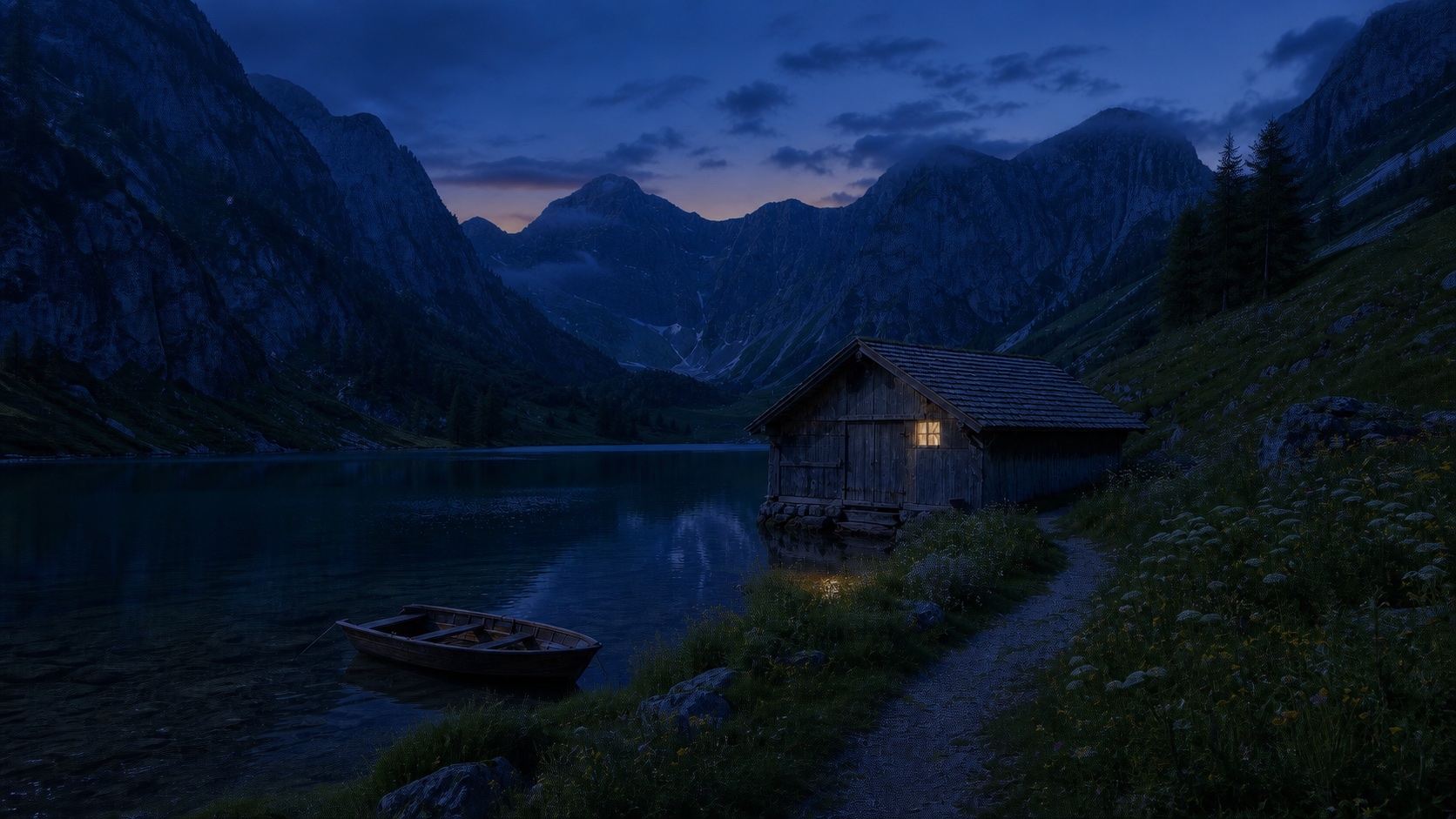 Euro Summer dark mode wallpaper 4