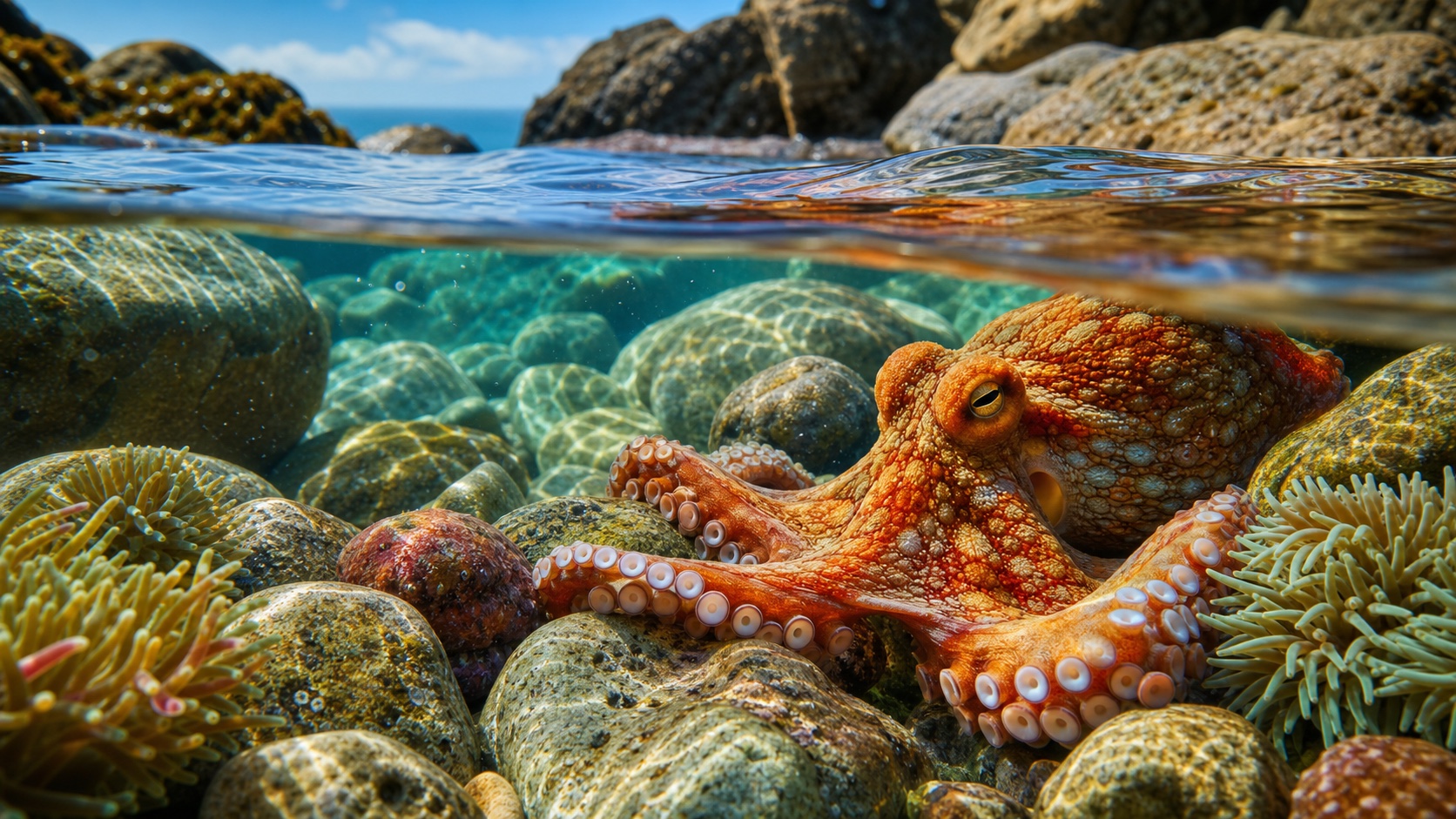 Ocean Life light mode wallpaper 6