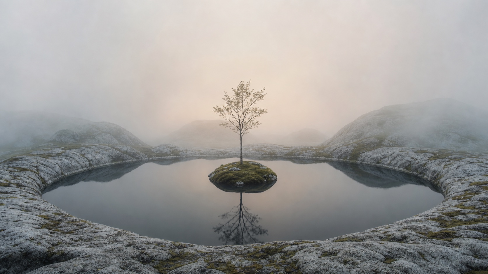 Soft Habitat light mode wallpaper 4